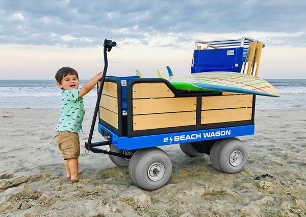 e-Beach Wagon Simplifies Beach Days With Their Cutting-Edge Motorized Beach  Cart - Digital Journal