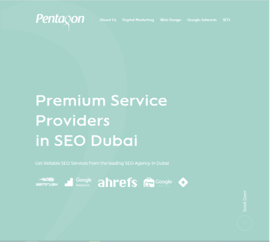 The Leading Web Design & SEO Company in the United Arab Emirates Pentagon Offers Premium Digital Marketing and Web Services at Highly Approachable Prices