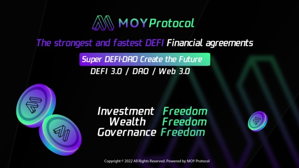 MOY Protocol launches DEFI mechanism and Auto-Stake function to create innovative DEFI meta-finance