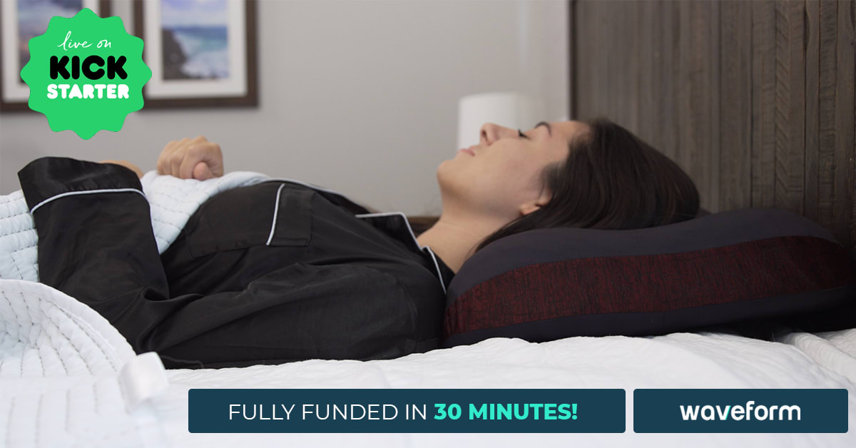 Gravity-Inspired Pillow Called Waveform Launches On Kickstarter