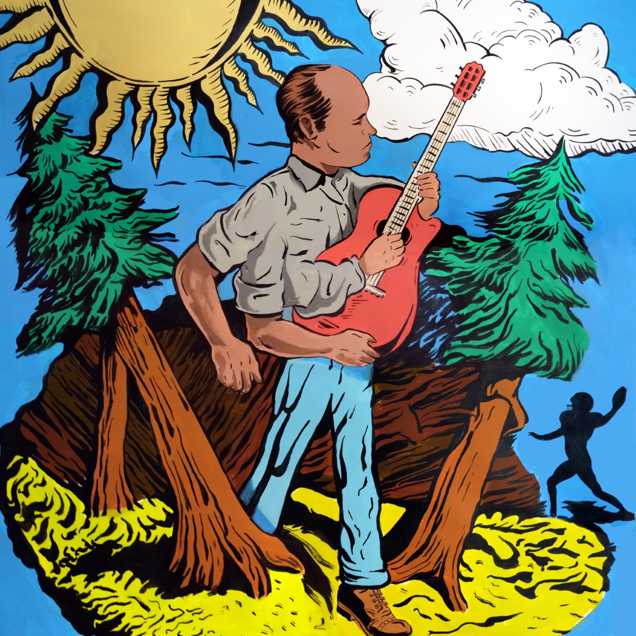 Acoustic and Alternative Rhythms Echoing Daniel Johnston: Outsider 