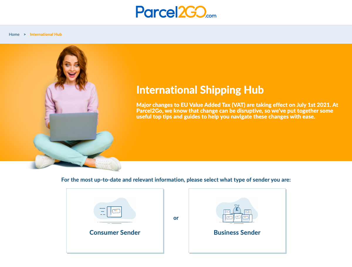 Parcel2Go launches International Shipping Hub a definitive guide to