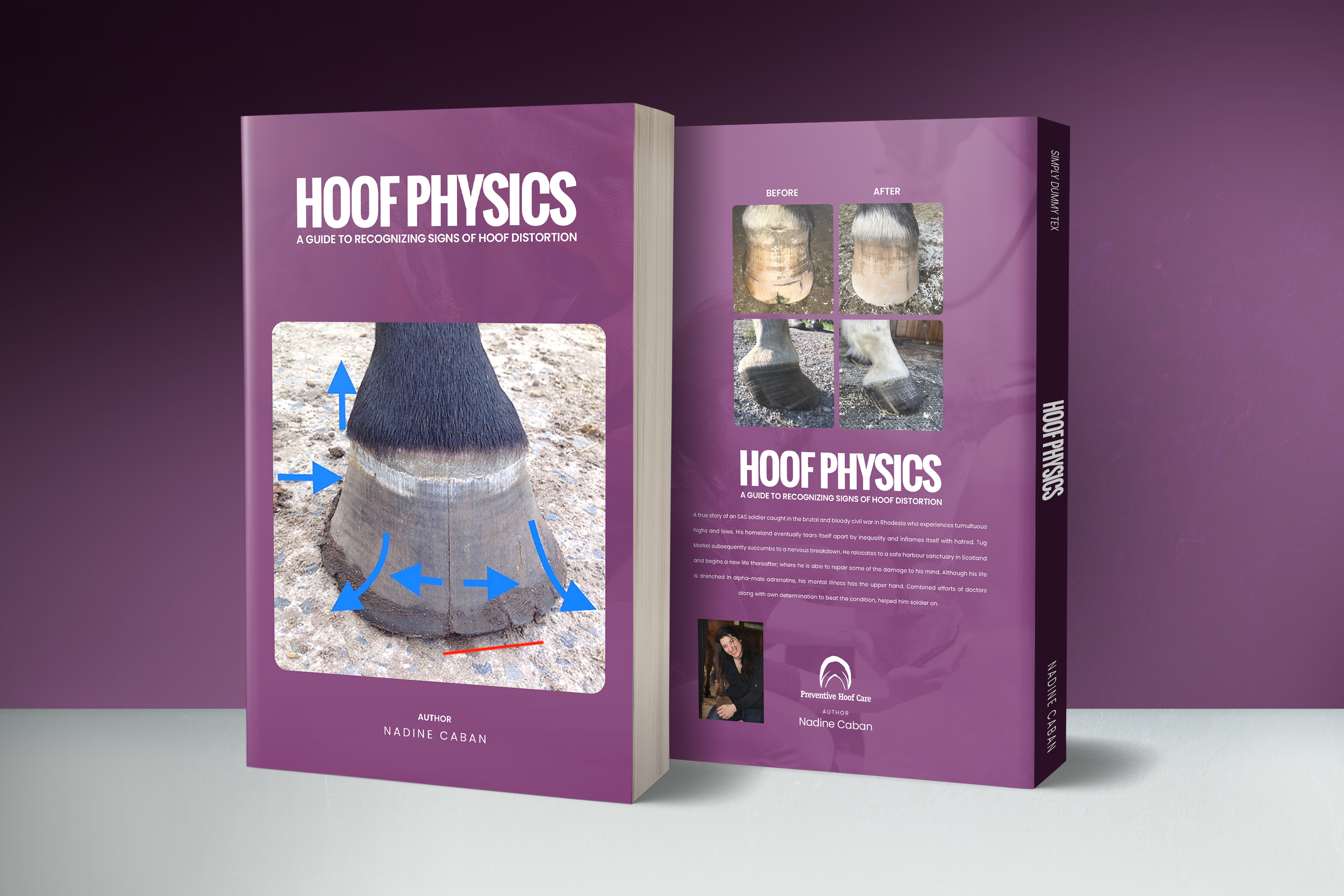 Hoof Physics: A self-published book by Nadine Caban