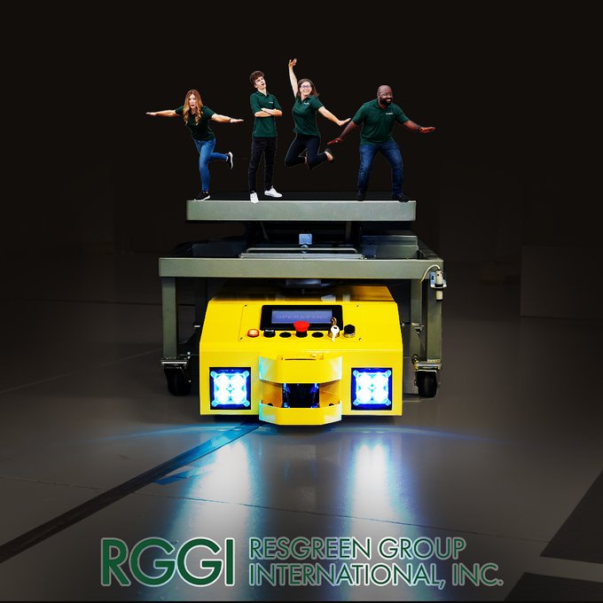 Disinfecting Robot "Wanda" and Software for Varied Applications, Flagship AGV "Pull Buddy" debuts at the Assembly Show in Chicago: Resgreen Group (Stock Symbol: RGGI) 