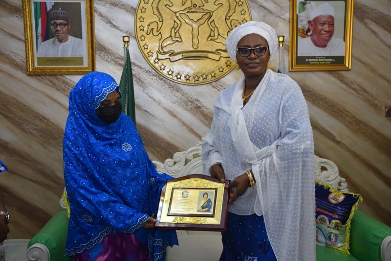 Wife of the Nigerian Naval Chief Hajiya Aisha Gambo On Developmental Benefits for Officers' Spouses