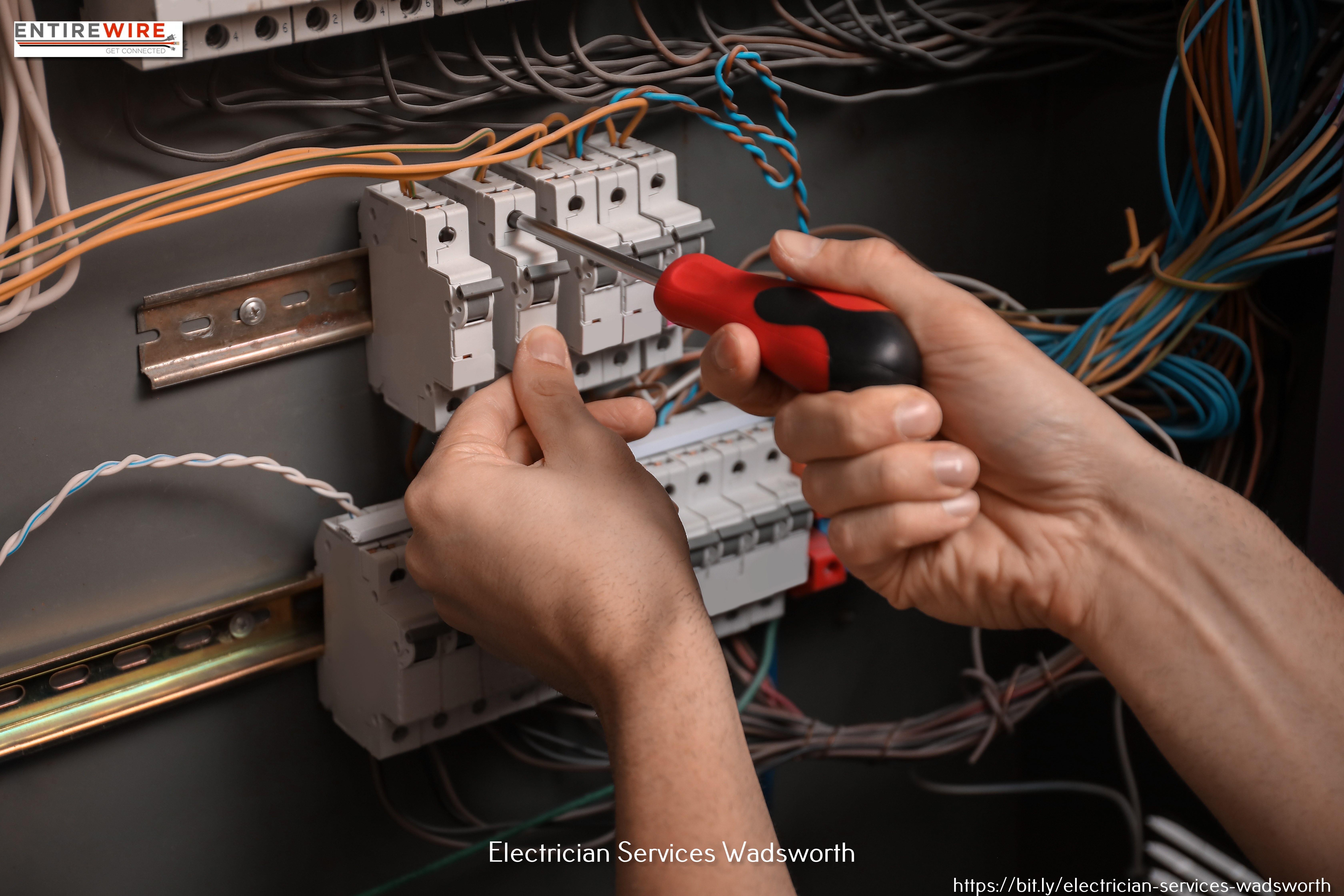 Fast and reliable residential and commercial properties electrical service with Entirewire Inc