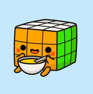 Artist goes Viral with Rubik’s Cube art of squid game characters