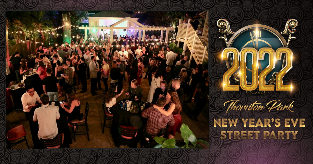 The Veranda VIP At The Thornton Park New Year's Eve 2022 Event Offers A Luxury Experience With Options For New Year's Eve In Orlando Florida.