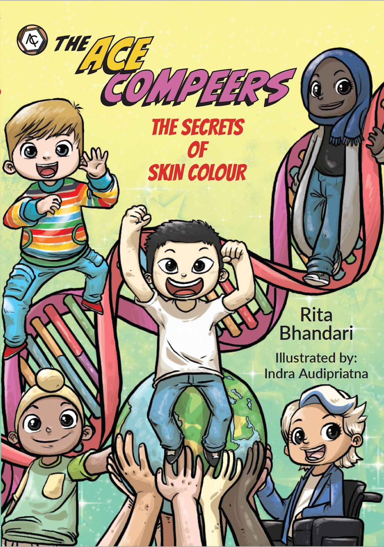 Author's new children's series is designed to alleviate the discomfort some parents and educators feel when discussing topics of race and diversity with children.
