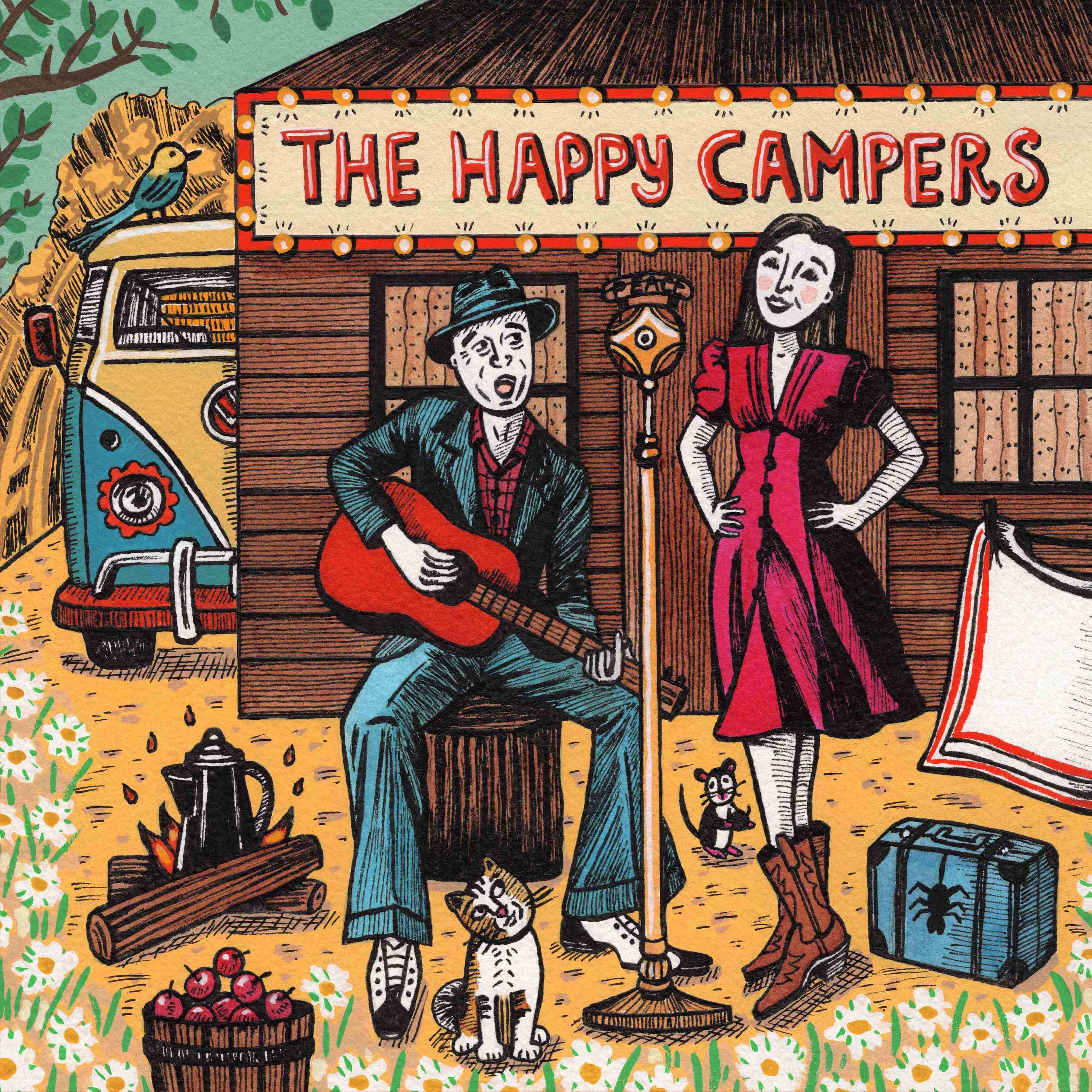 Toronto-based Duo The Happy Campers release Rockin’ Single "Icky Cottage Blues" Available Now