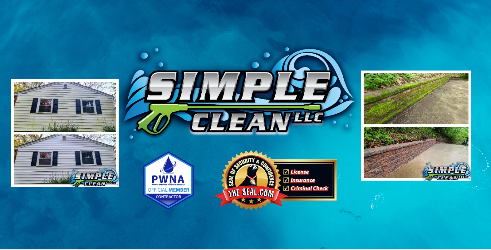 Why Use Simple Clean LLC’s Exterior House Washing service in Chadds Ford, PA.