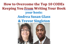 New Webinar on Overcoming CODES to Get Your Book Written & Published