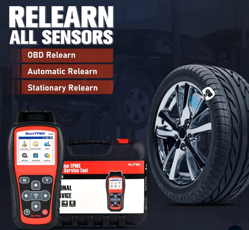 Autel Scanner MaxiTPMS TS508 tpms tool released with powerful features