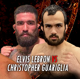 Elvis Lebron v Christopher Guariglia now added to the Ring of Combat (ROC) 78 "Mega Bill"