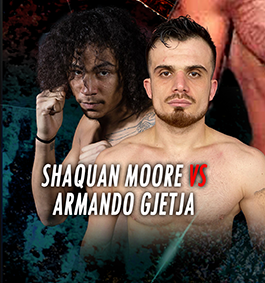 Shaquan Moore v Armando Gjetja now added to Mantello /Ramirez Bill at Ring of Combat (ROC) 78