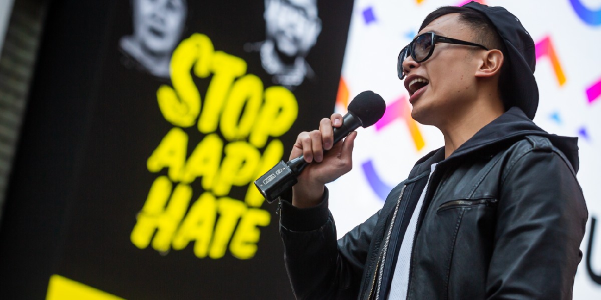 Asian-American New Yorker Uses His Voice to Combat Hate Crimes and Spark Change