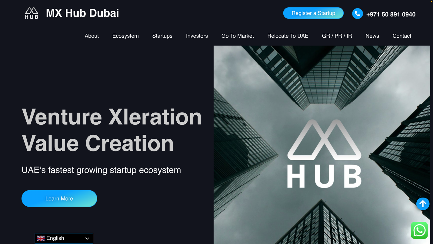 MX Hub, a UAE Based tech accelerator Announces Award Recipients