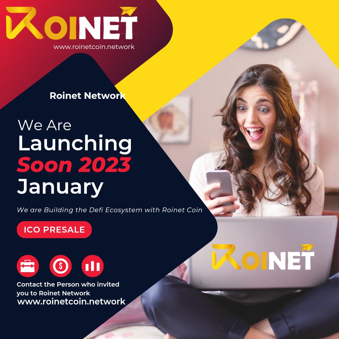 Roinet Network Corporation, the creator of the De-Fi ecosystem, announces the launch of Roinet Coin and the Roinet Coin Network