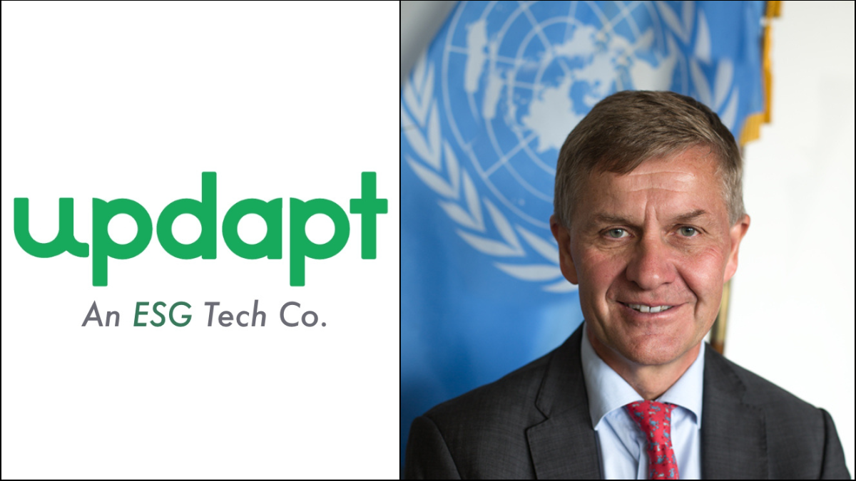 Mr. Erik Solheim joins Advisory Board of Updapt (an ESG Tech Co.)
