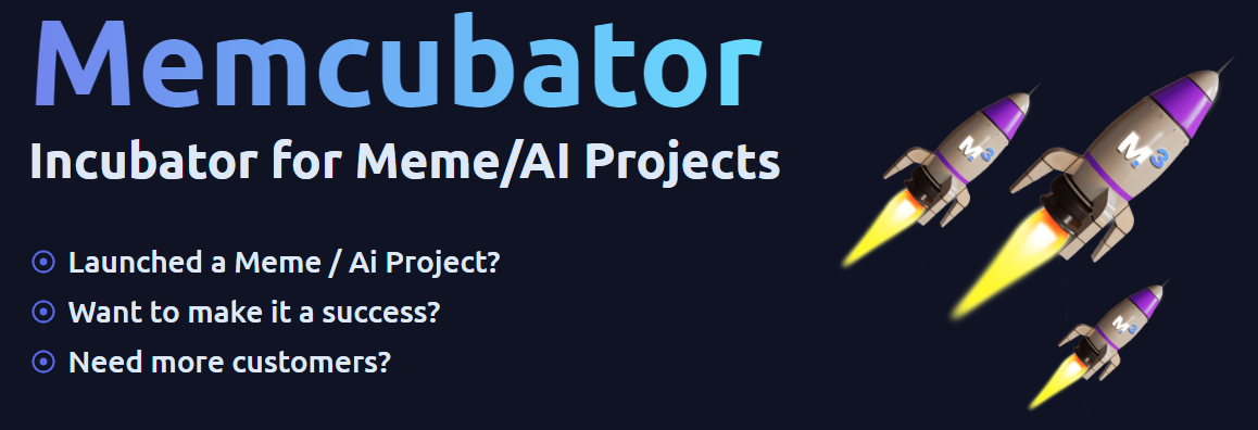 Memcubator Launches as the Leading Incubator for Meme/AI Projects, Accepting Applications to Accelerate Success