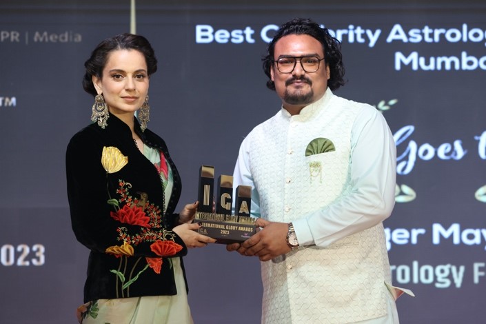 India’s Top Astrologer Mayur Joshi gets honoured for Celestial Insights: Wins International Glory Award 2023