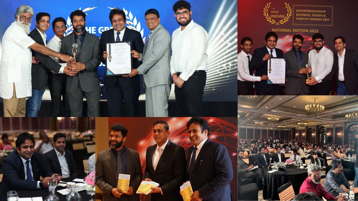 Ganglia Technologies Pvt Ltd Manipal Receives 'Promising & Innovative Technology Company of the Year 2023' Award at 22nd GIEDBS Awards