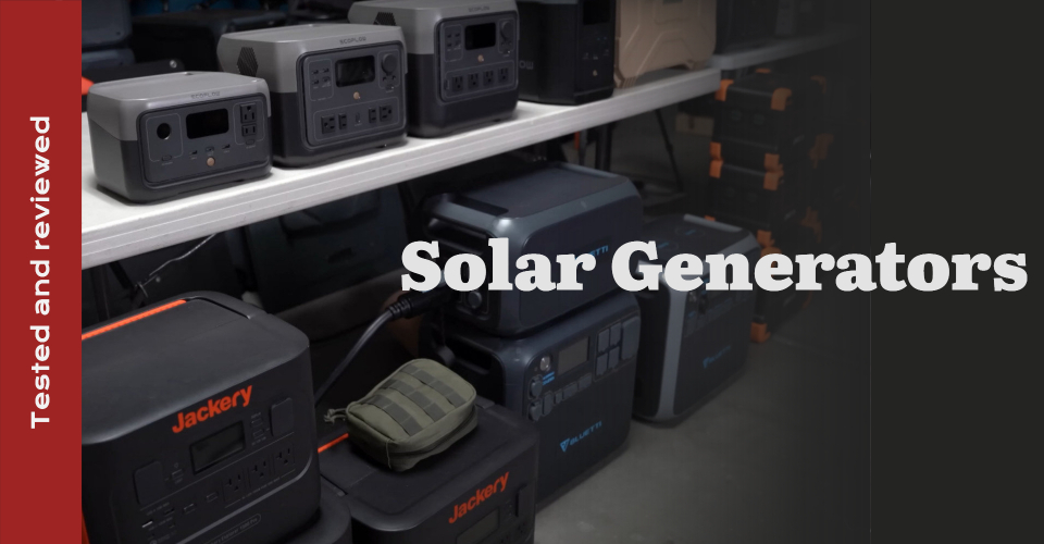 Solar Generators tested and compared for camping, backup power and more