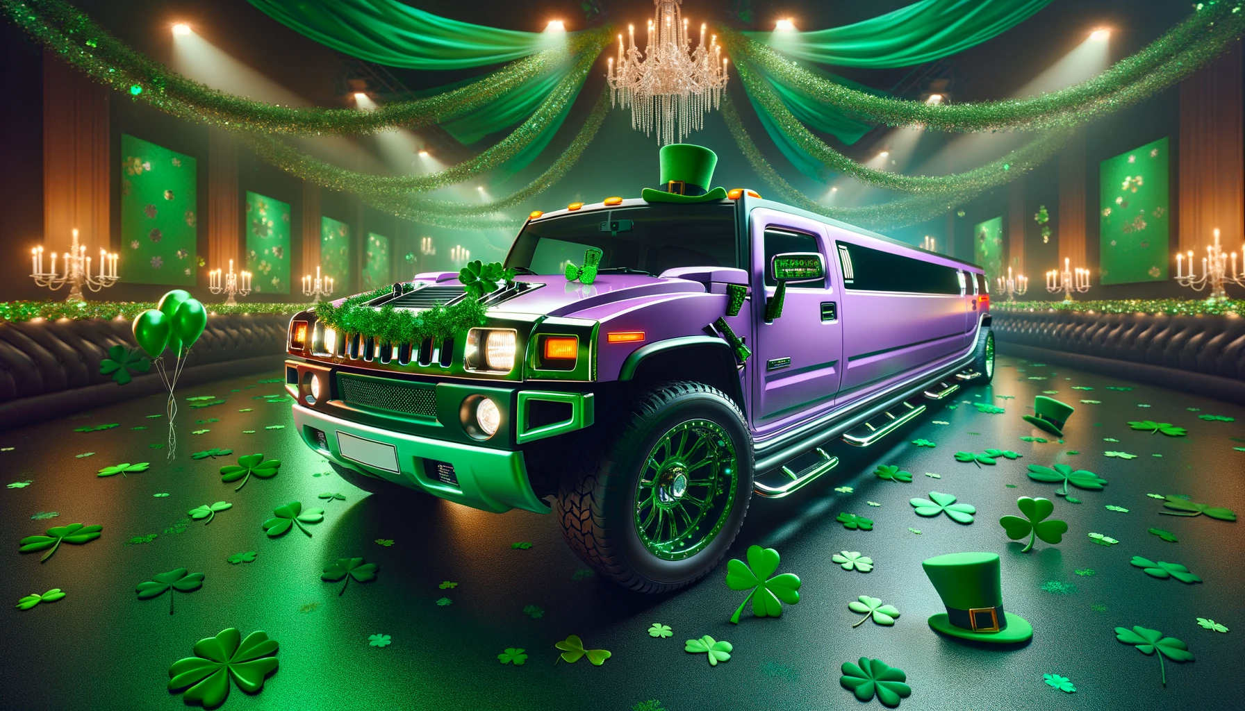 Orlando's St. Patrick's Day Festivities Reach New Heights with LimoVenture's Limo and Party Bus Services