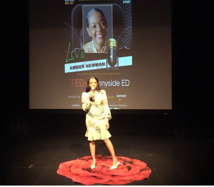 Former HISD Alumni Spark the Need for After-School Programs and the need for more Alumni Teacher’s and administrators in the United States: A TEDxSunnysideED Talk by Amber Newman