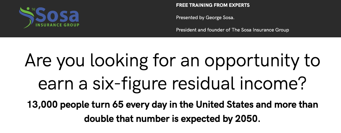 Sosa Insurance Group Invites Real Estate and Insurance Professionals to Explore Medicare Business Opportunities In New Jersey Sosa Insurance Group Invites Real Estate and Insurance Professionals to Explore Medicare Business Opportunities In New Jersey