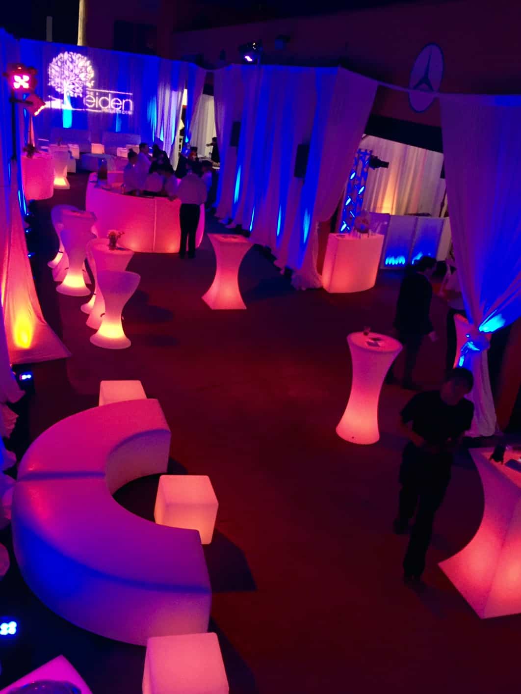 Illuminating Celebrations: The Rise of LED and Glow-in-the-Dark Furniture in Event Planning