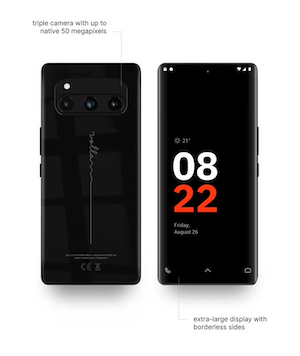 The world's first smartphone with an integrated cloud without a data center The world's first smartphone with an integrated cloud without a data center